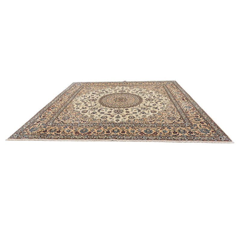 Perzisch tapijt - Nain vierkant  - 307 x 296 cm - beige