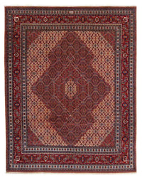 Perzisch tapijt - Nain - 335 x 263 cm - donkerrood