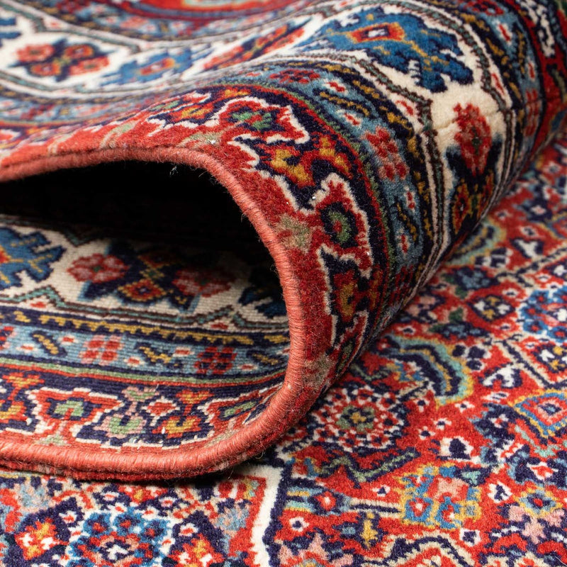 Perzisch tapijt - Nain - 335 x 263 cm - donkerrood