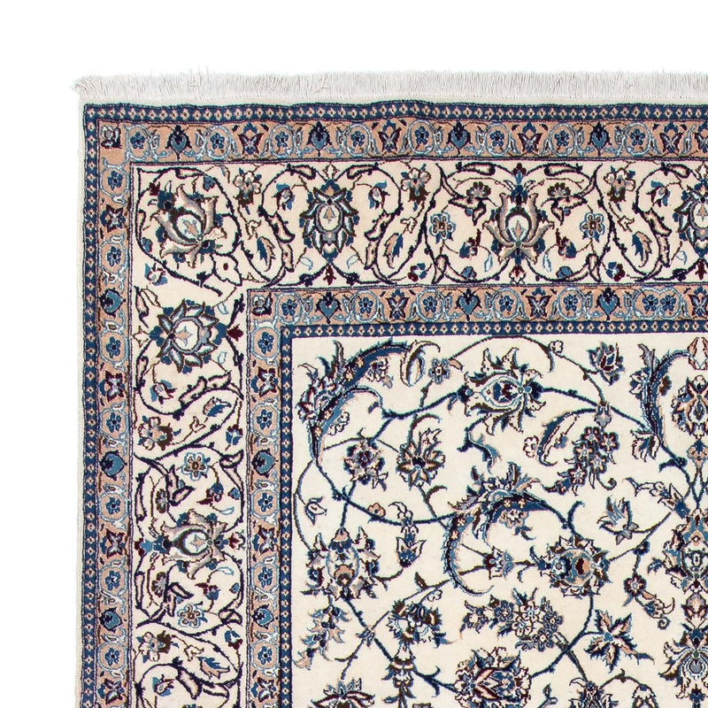 Perzisch tapijt - Nain - 319 x 201 cm - beige