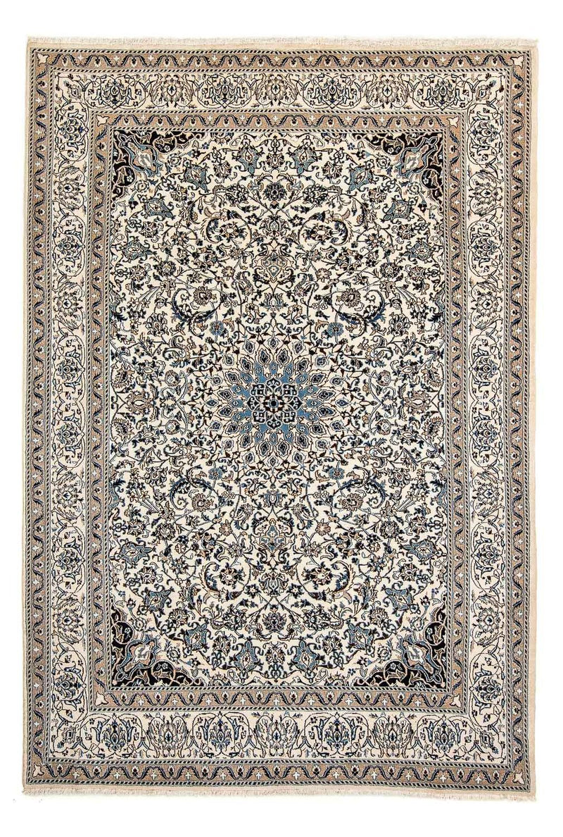 Perzisch tapijt - Nain - 289 x 200 cm - beige
