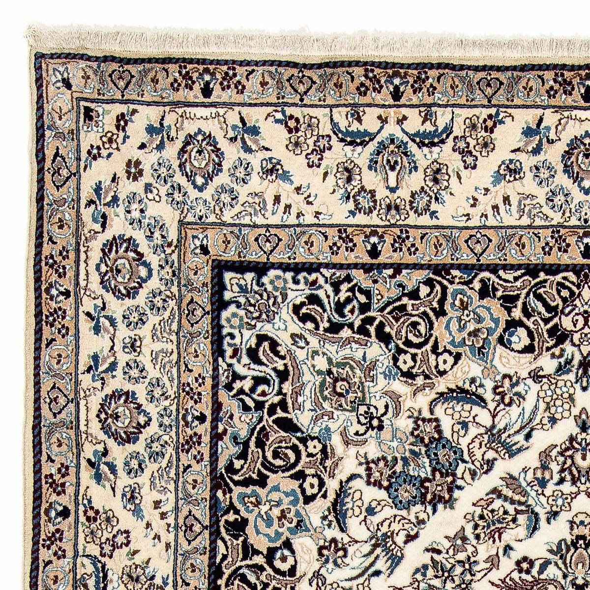 Perzisch tapijt - Nain - 316 x 211 cm - beige