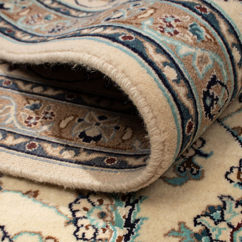 Perzisch tapijt - Nain - 306 x 202 cm - beige