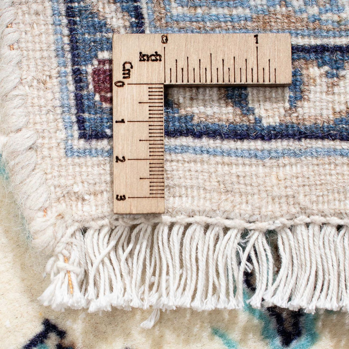 Perzisch tapijt - Nain - 306 x 202 cm - beige