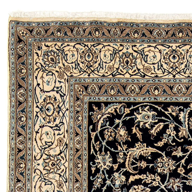 Perzisch tapijt - Nain - 280 x 199 cm - donkerblauw