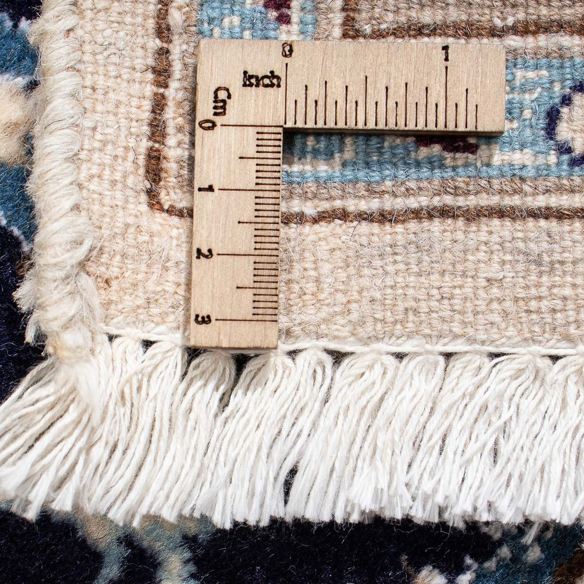 Perzisch tapijt - Nain - 280 x 199 cm - donkerblauw