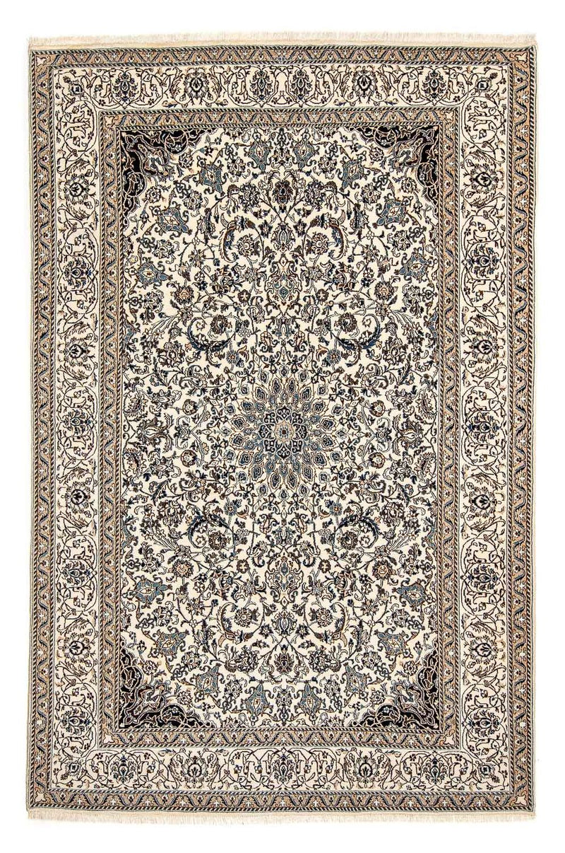 Perzisch tapijt - Nain - 291 x 196 cm - beige