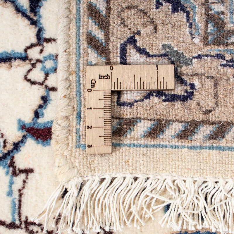 Perzisch tapijt - Nain - 291 x 196 cm - beige