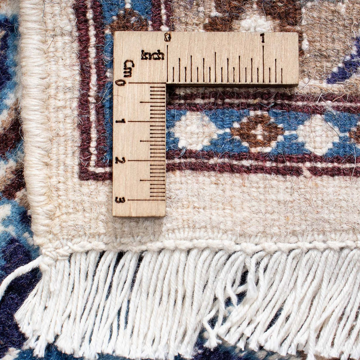 Perzisch tapijt - Nain - 297 x 194 cm - donkerblauw