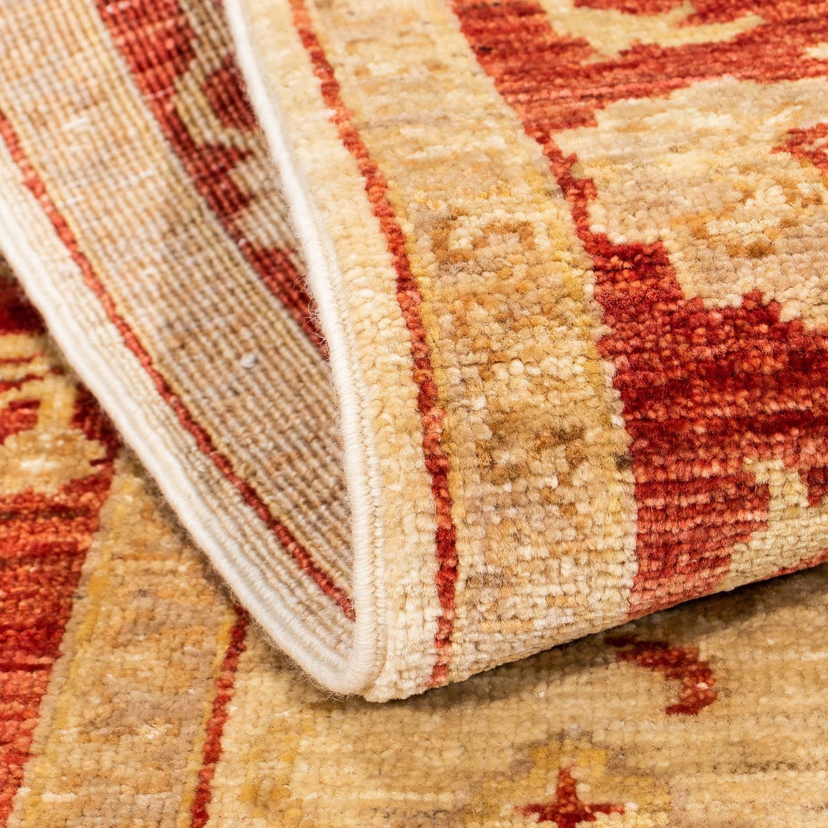 Loper Ziegler tapijt - 258 x 85 cm - beige