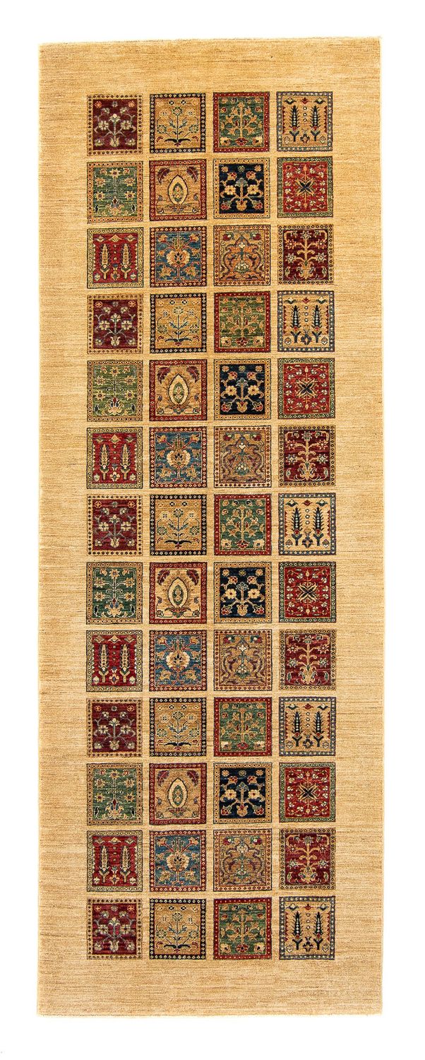 Loper Perzisch Tapijt - Nomadisch - 360 x 129 cm - beige