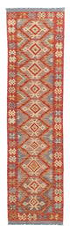 Kilim Maimana Tapijt 298x77cm - Wollen tapijt