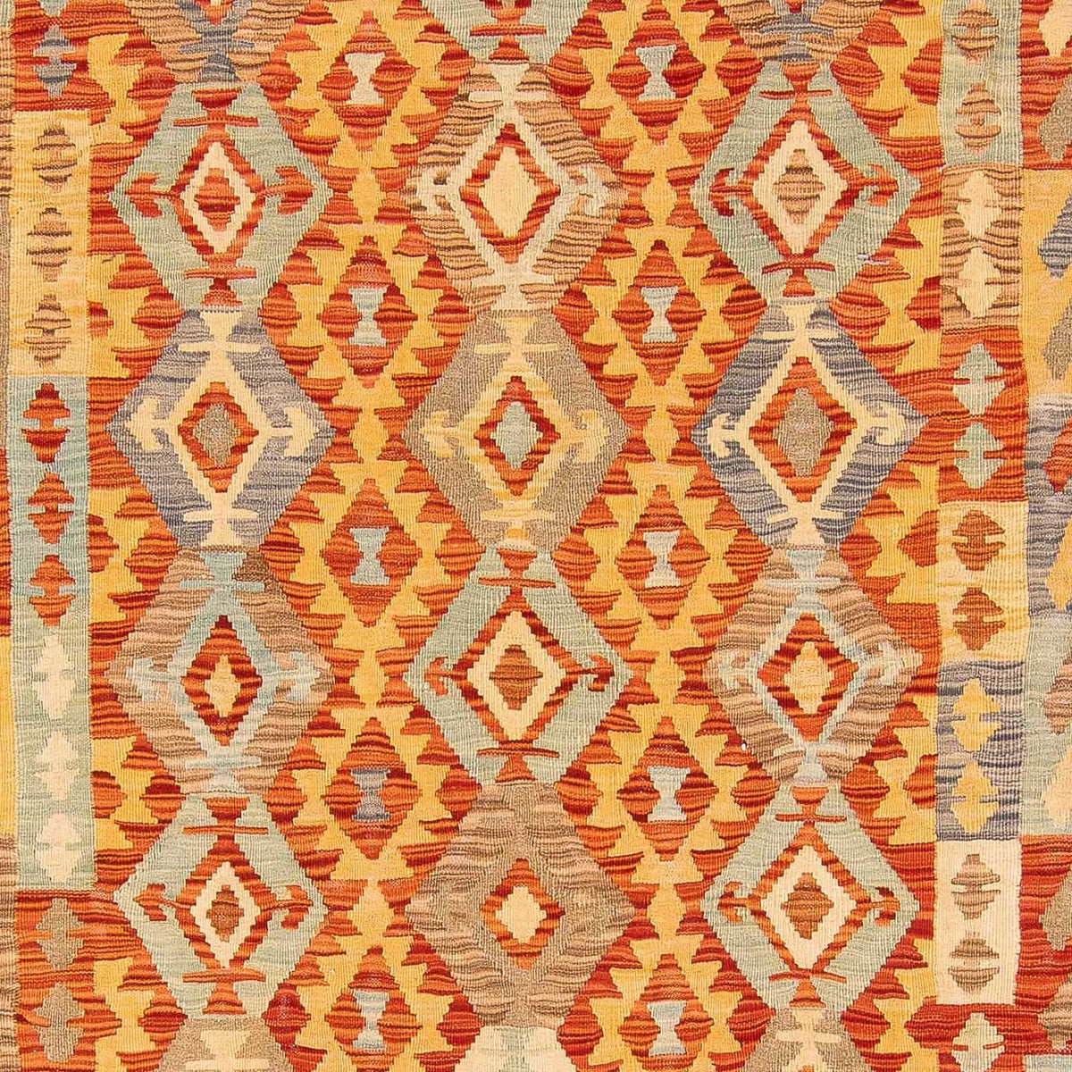 Kelim tapijt - Splash - 311 x 210 cm - veelkleurig