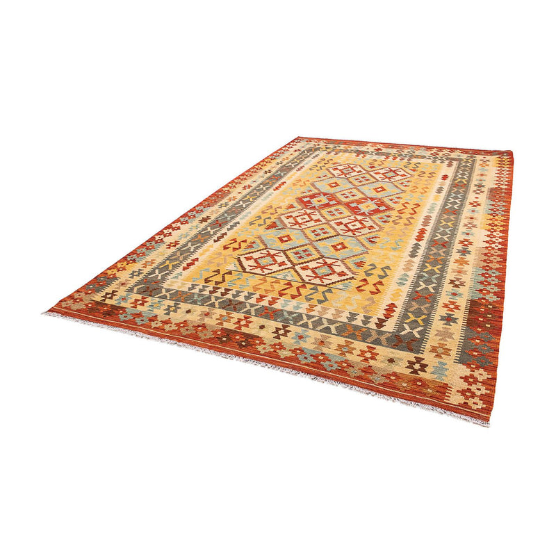 Kelim tapijt - Splash - 296 x 200 cm - veelkleurig