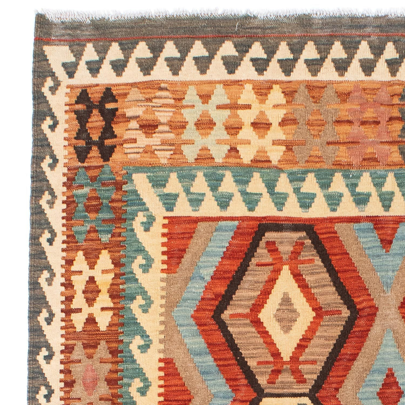Kilim Fars Tapijt 198x152cm