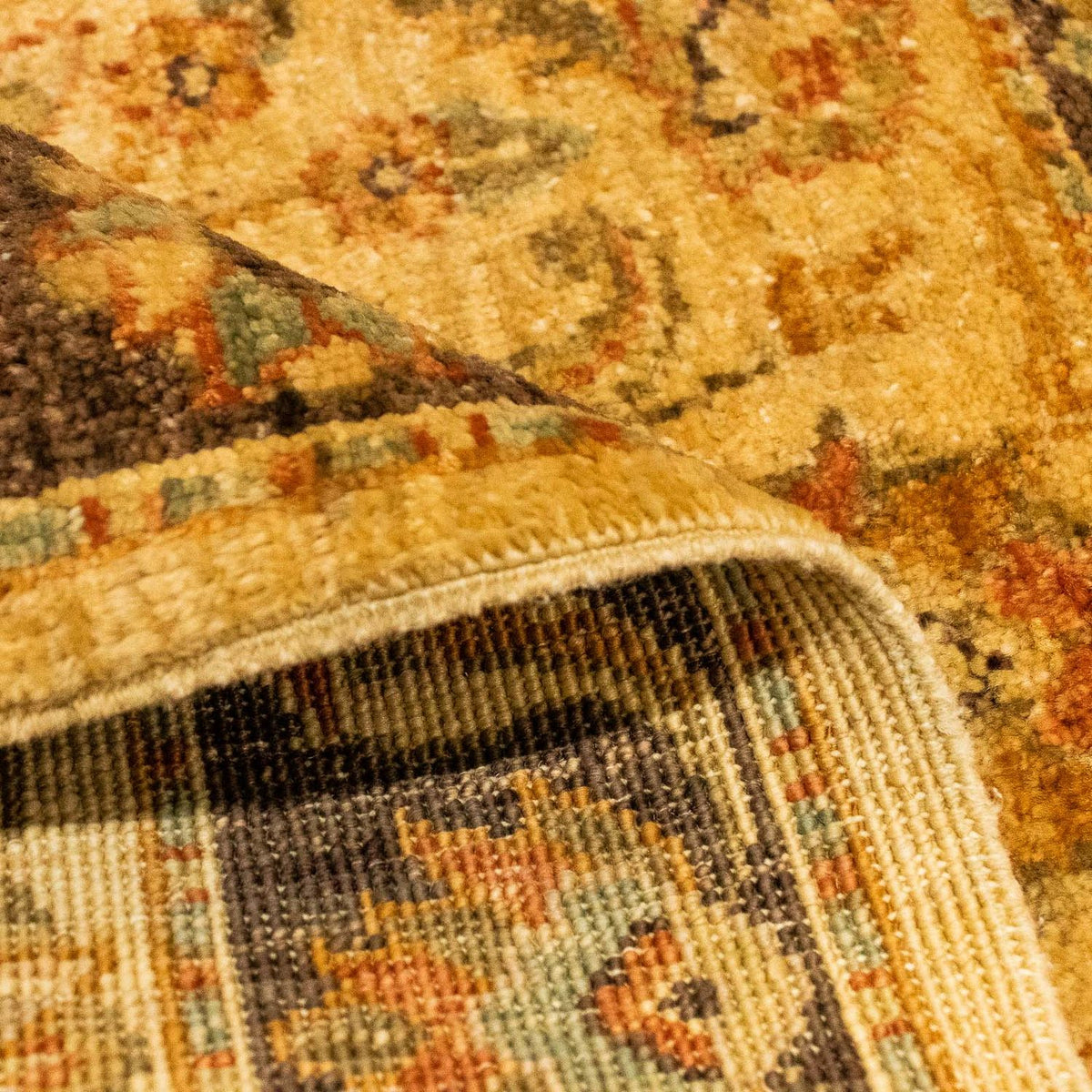 Ziegler tapijt - 91 x 59 cm - goud