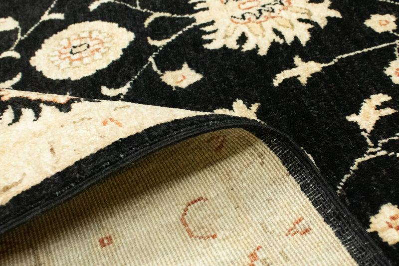 Ziegler tapijt - 199 x 150 cm - zwart