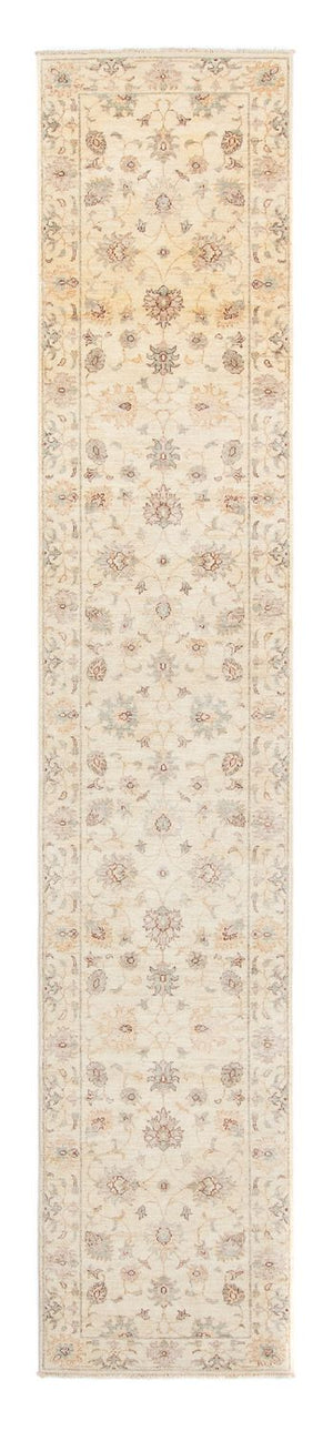 Loper Ziegler tapijt - 392 x 75 cm - beige