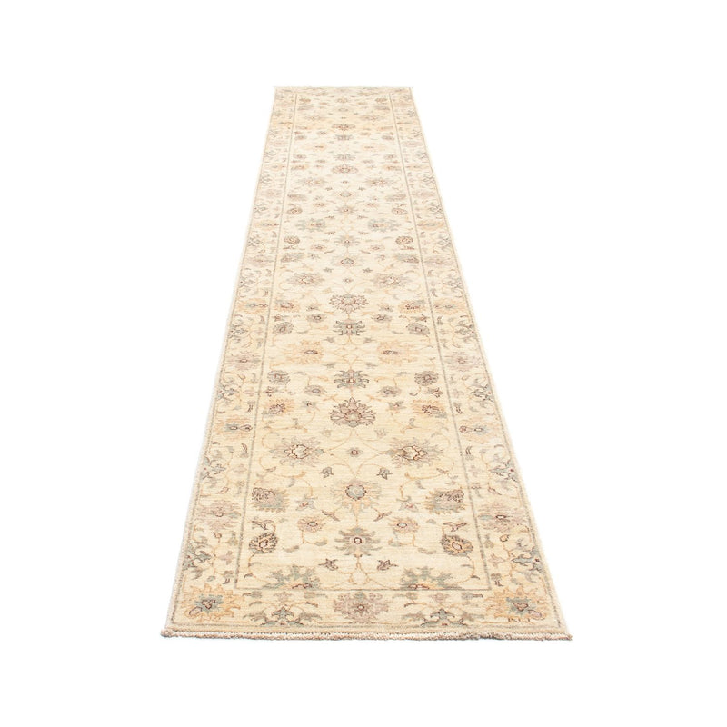 Loper Ziegler tapijt - 392 x 75 cm - beige