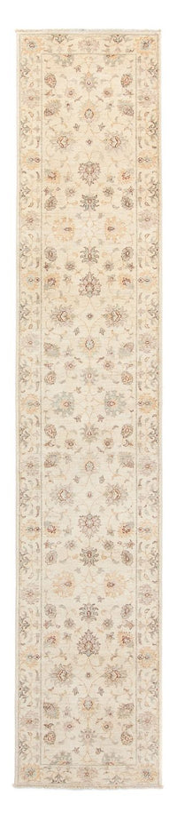 Loper Ziegler tapijt - 392 x 74 cm - beige