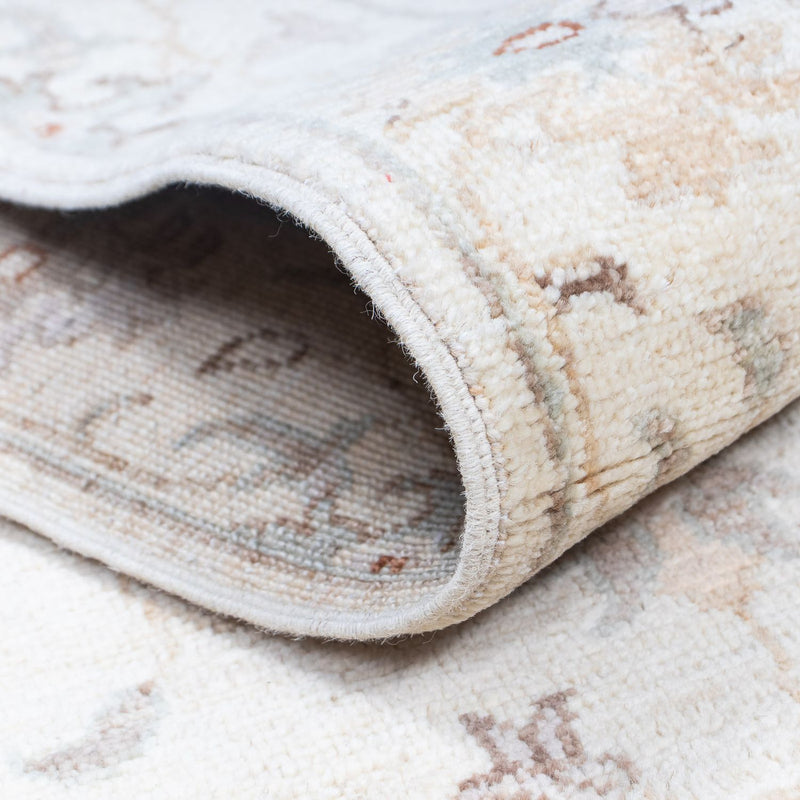 Loper Ziegler tapijt - 392 x 74 cm - beige