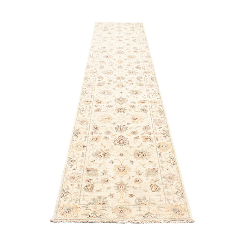 Loper Ziegler tapijt - 392 x 74 cm - beige