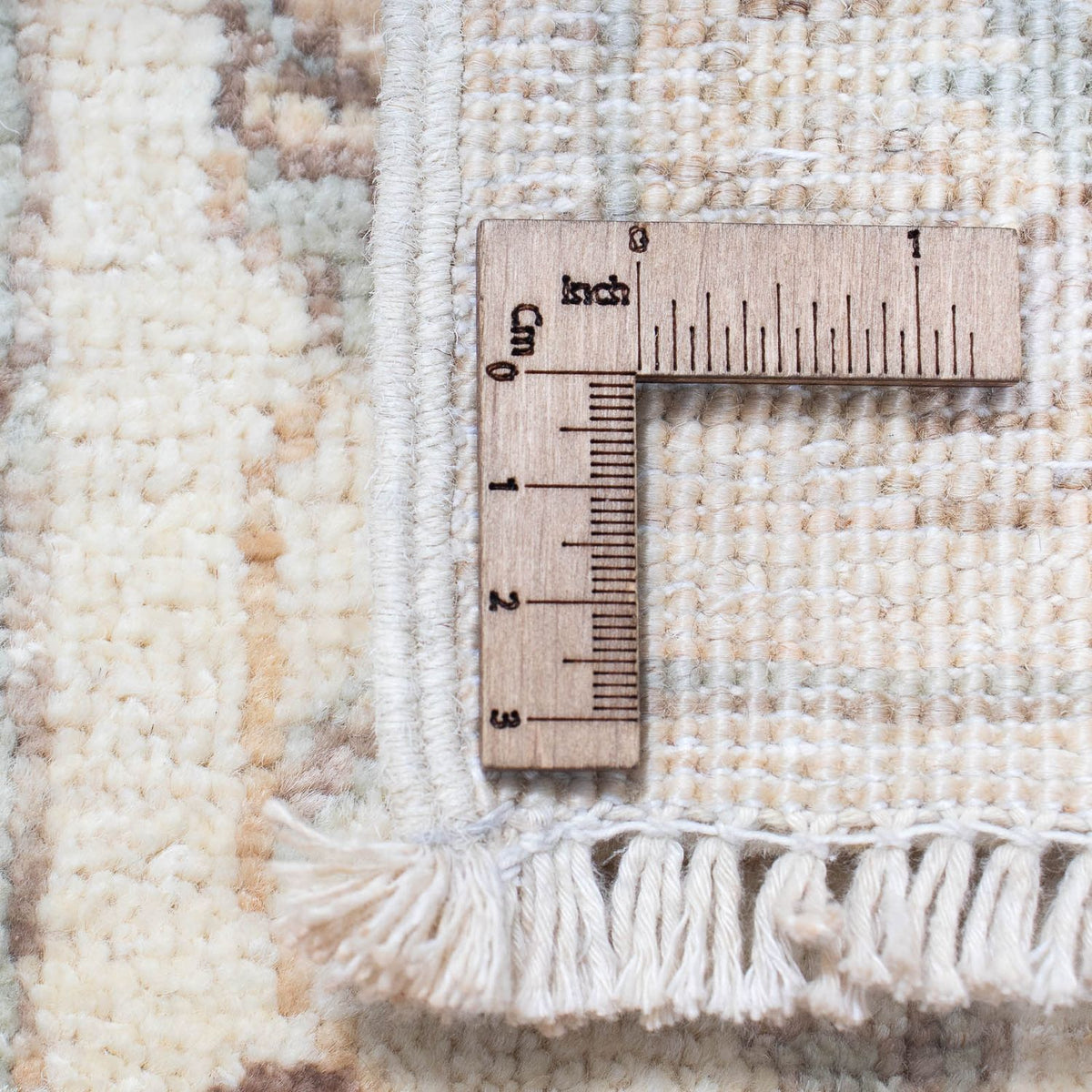 Loper Ziegler tapijt - 392 x 74 cm - beige