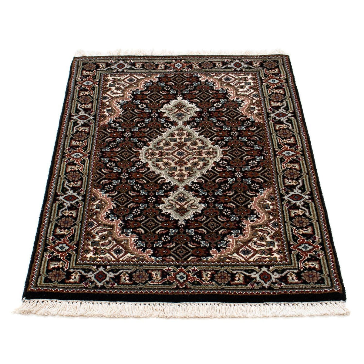 Perzisch tapijt - Tabriz - 92 x 61 cm - donkerblauw