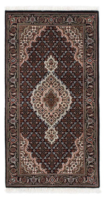 Perzisch tapijt - Tabriz - 140 x 73 cm - donkerblauw