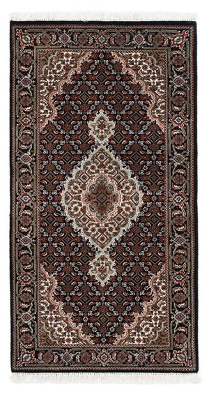 Perzisch tapijt - Tabriz - 140 x 73 cm - donkerblauw