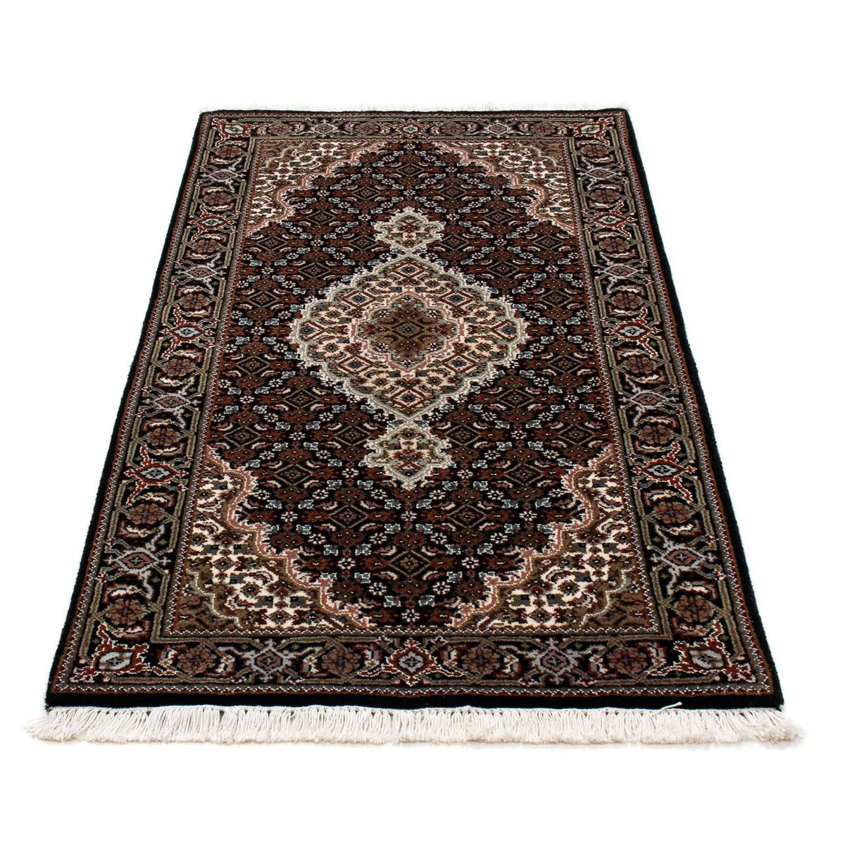 Perzisch tapijt - Tabriz - 140 x 73 cm - donkerblauw