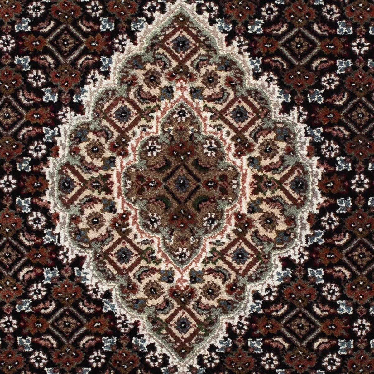 Perzisch tapijt - Tabriz - 141 x 73 cm - donkerblauw