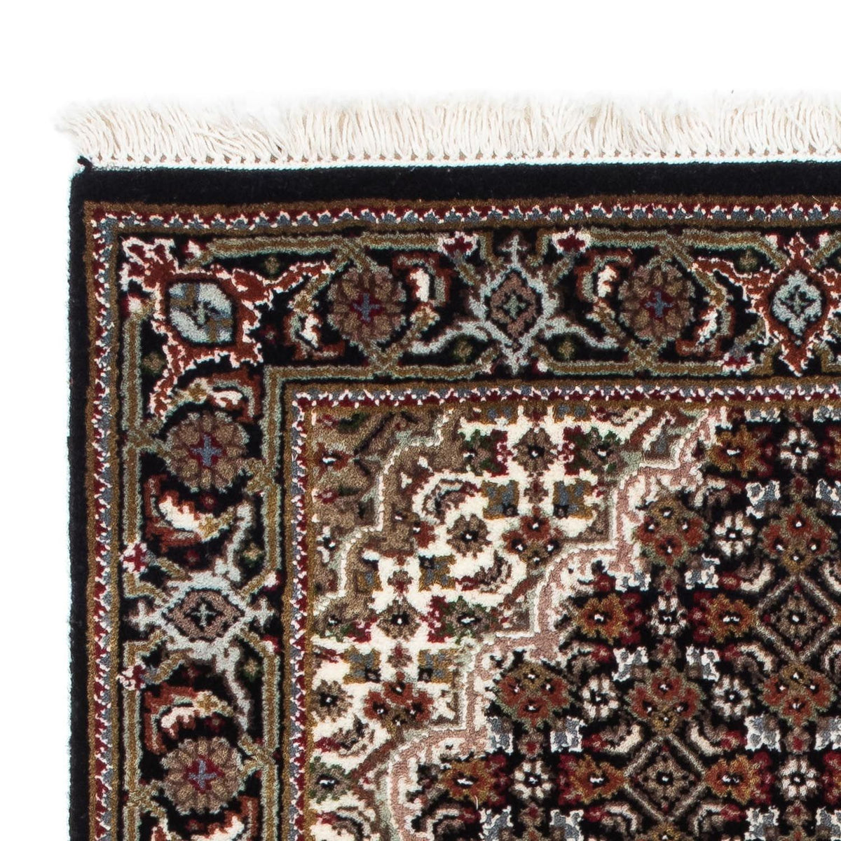 Perzisch tapijt - Tabriz - 140 x 72 cm - donkerblauw