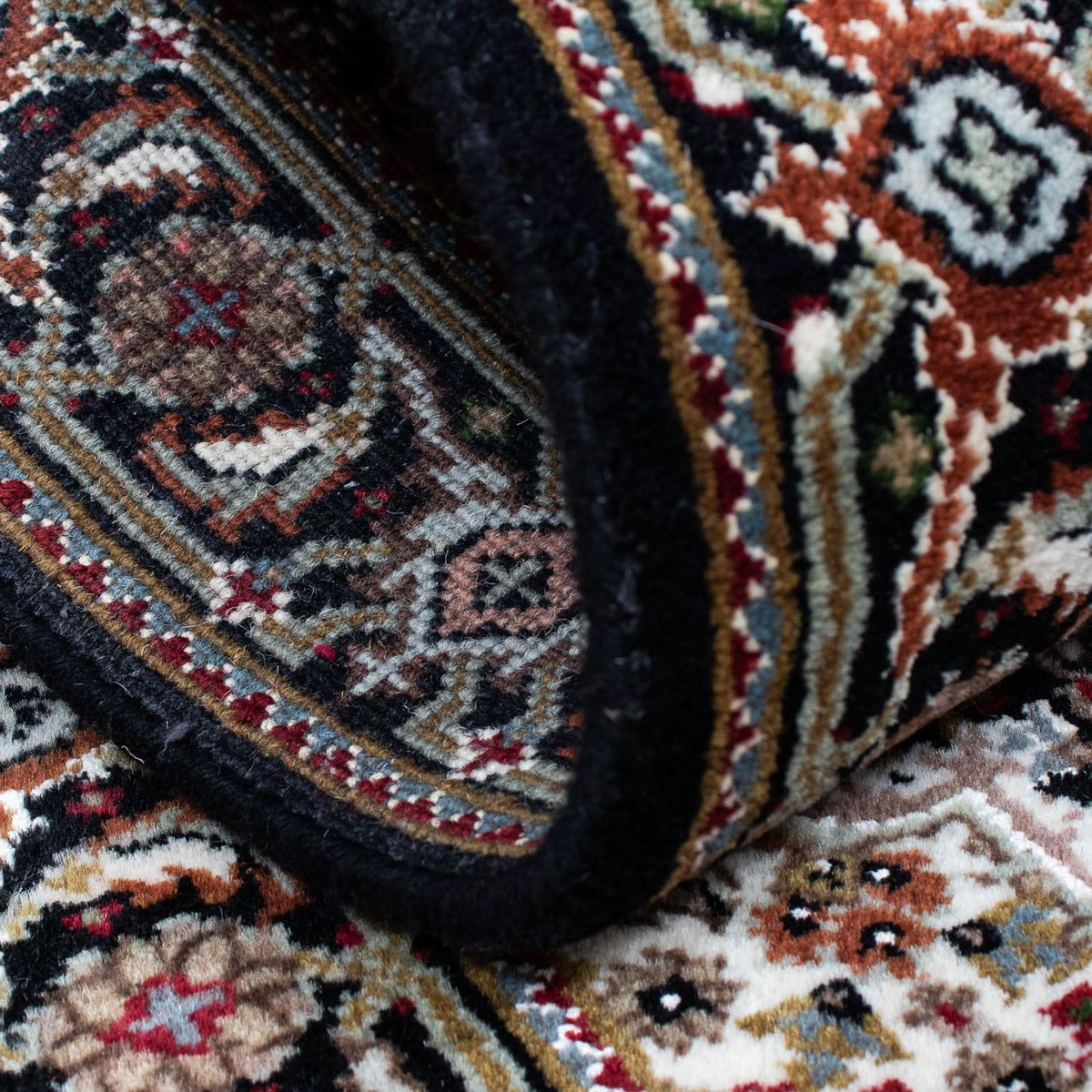 Perzisch tapijt - Tabriz - 140 x 72 cm - donkerblauw