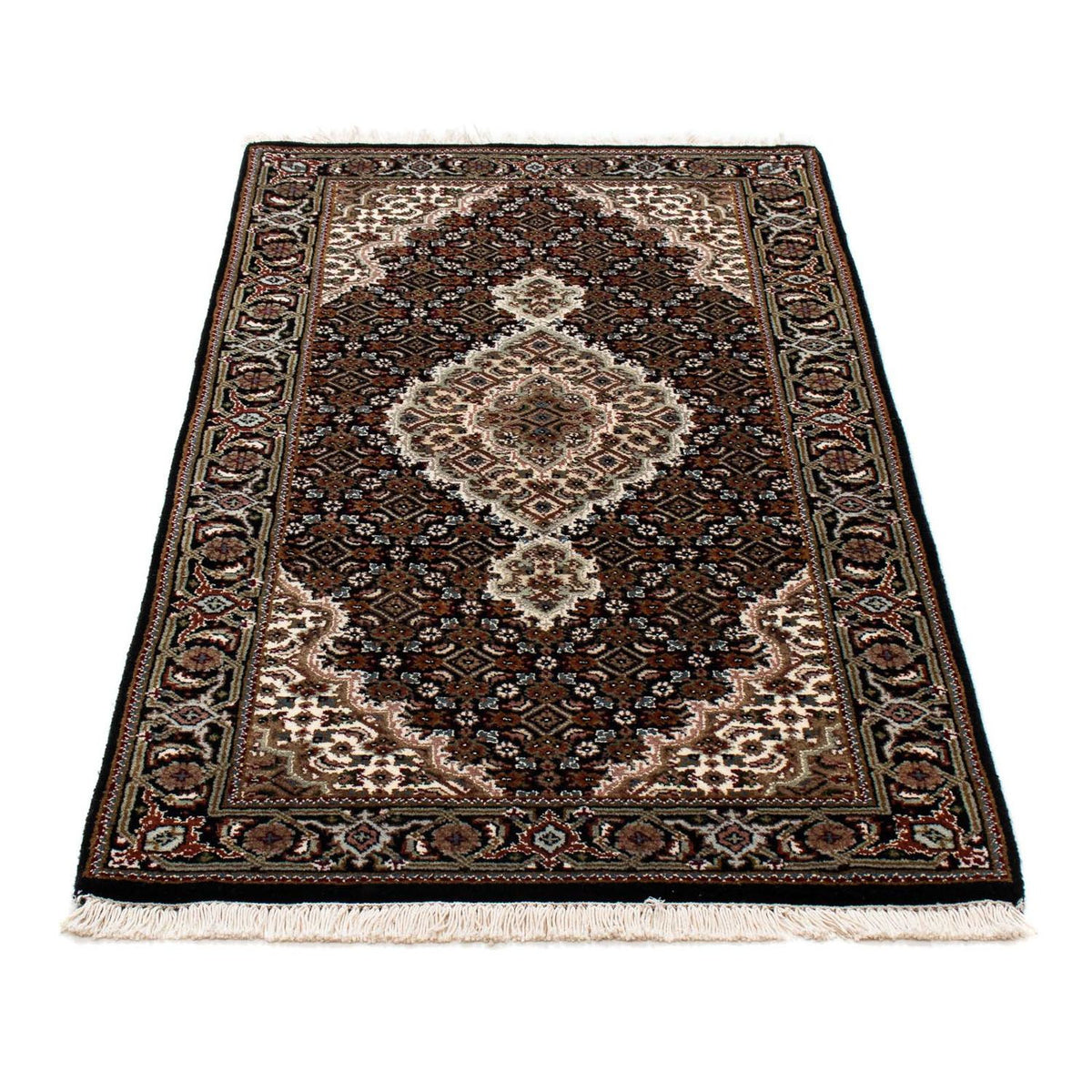 Perzisch tapijt - Tabriz - 140 x 72 cm - donkerblauw