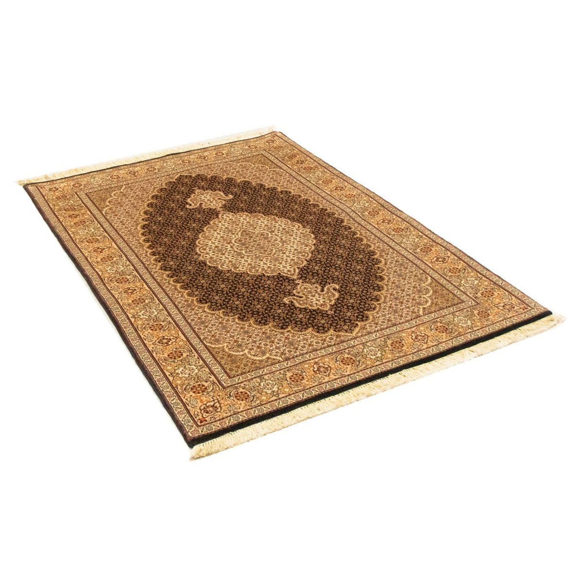 Perzisch tapijt - Klassiek - 148 x 103 cm - zwart