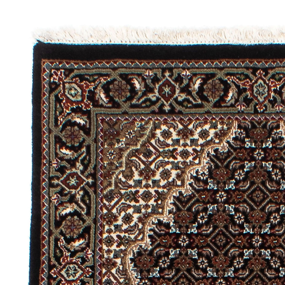 Loper Perzisch tapijt - Tabriz - 195 x 79 cm - donkerblauw