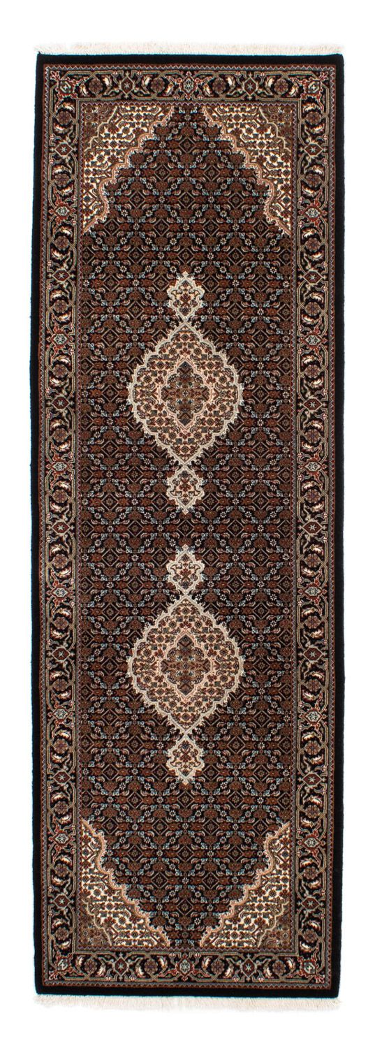 Loper Perzisch tapijt - Tabriz - 251 x 82 cm - donkerblauw