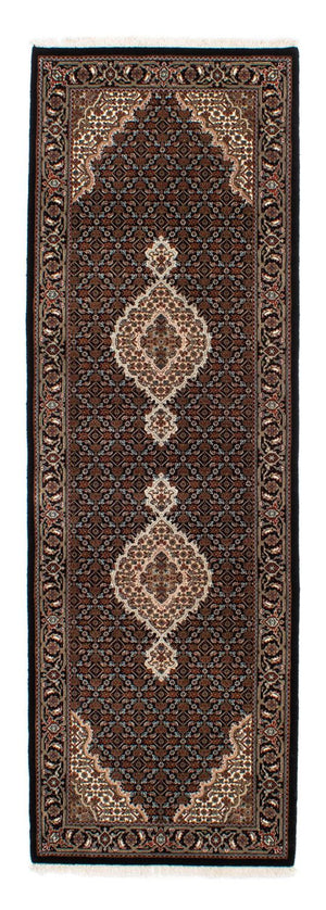 Loper Perzisch tapijt - Tabriz - 251 x 82 cm - donkerblauw