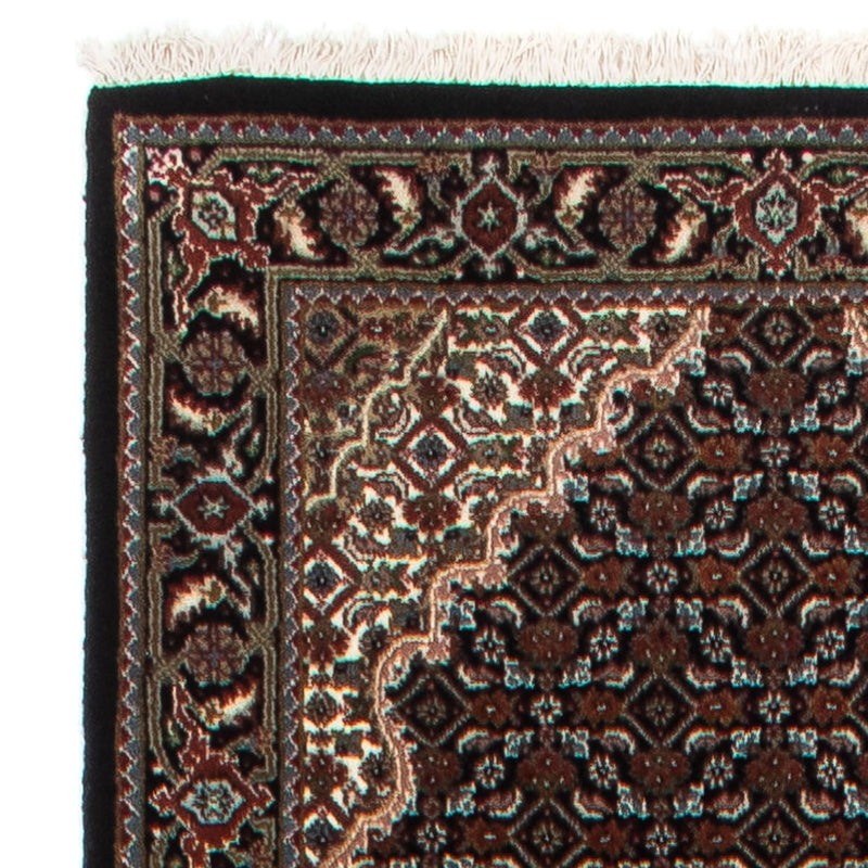 Loper Perzisch tapijt - Tabriz - 393 x 83 cm - donkerblauw