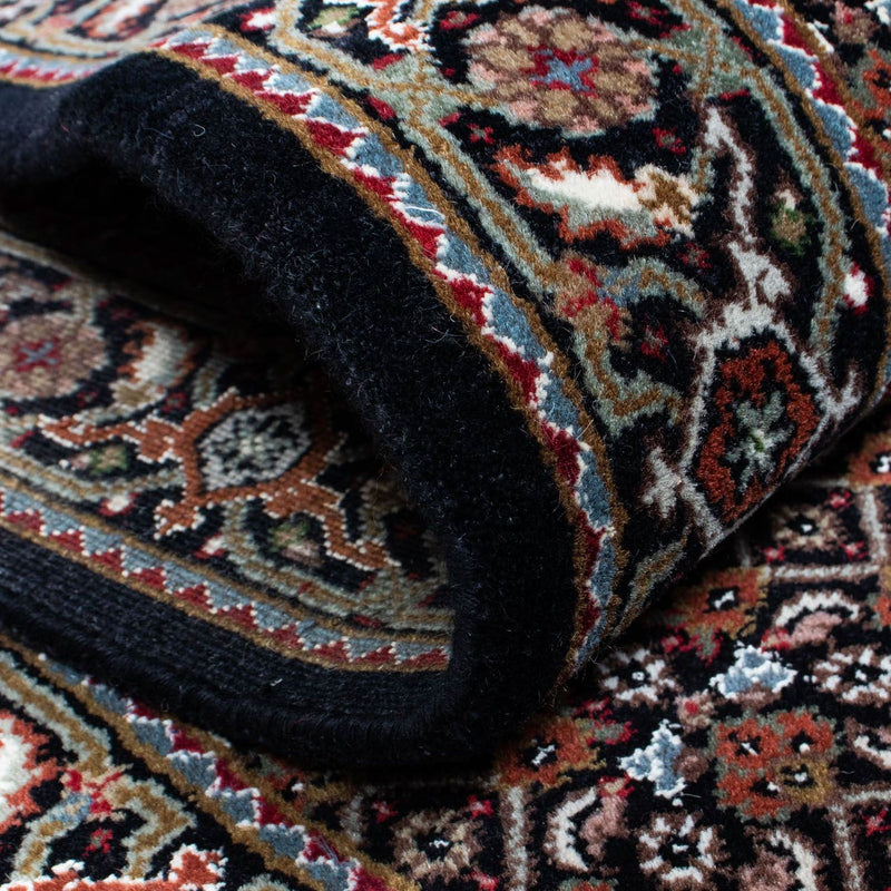 Loper Perzisch tapijt - Tabriz - 393 x 83 cm - donkerblauw