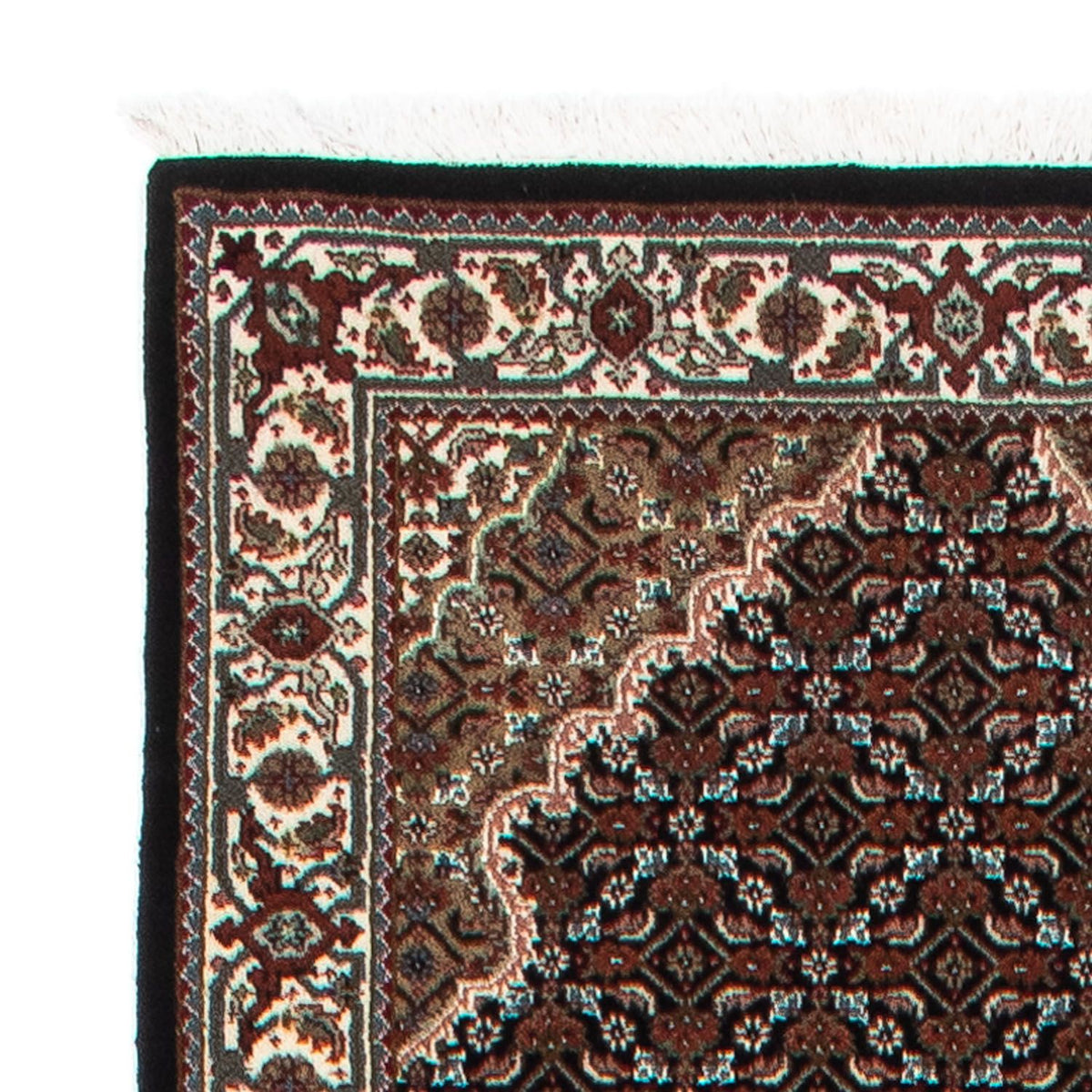 Loper Perzisch tapijt - Tabriz - 401 x 82 cm - donkerblauw