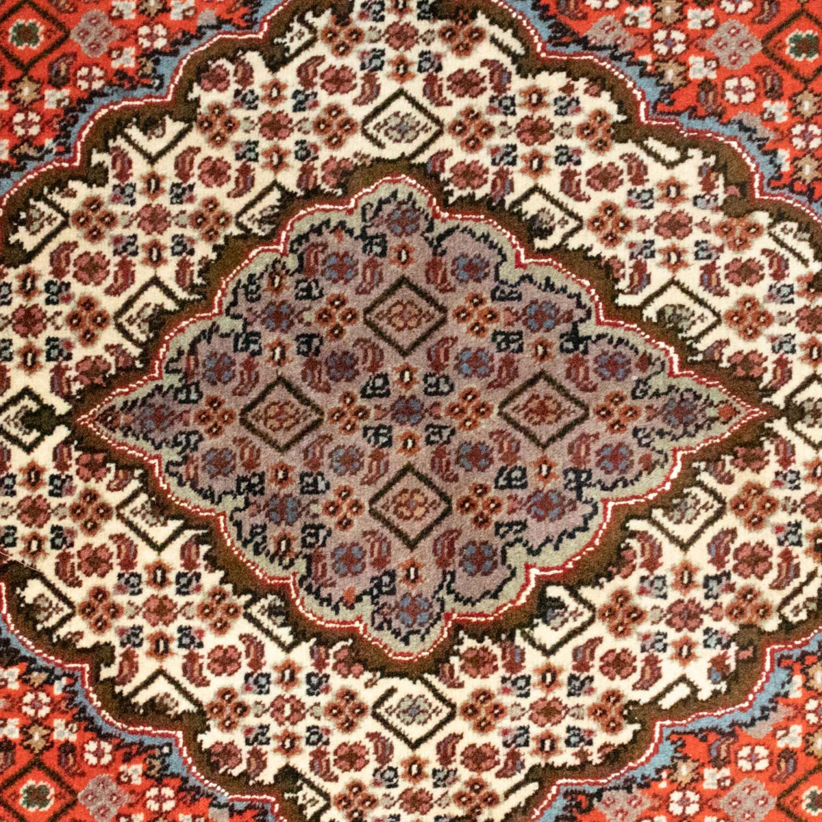 Perzisch tapijt - Tabriz - 205 x 145 cm - roest
