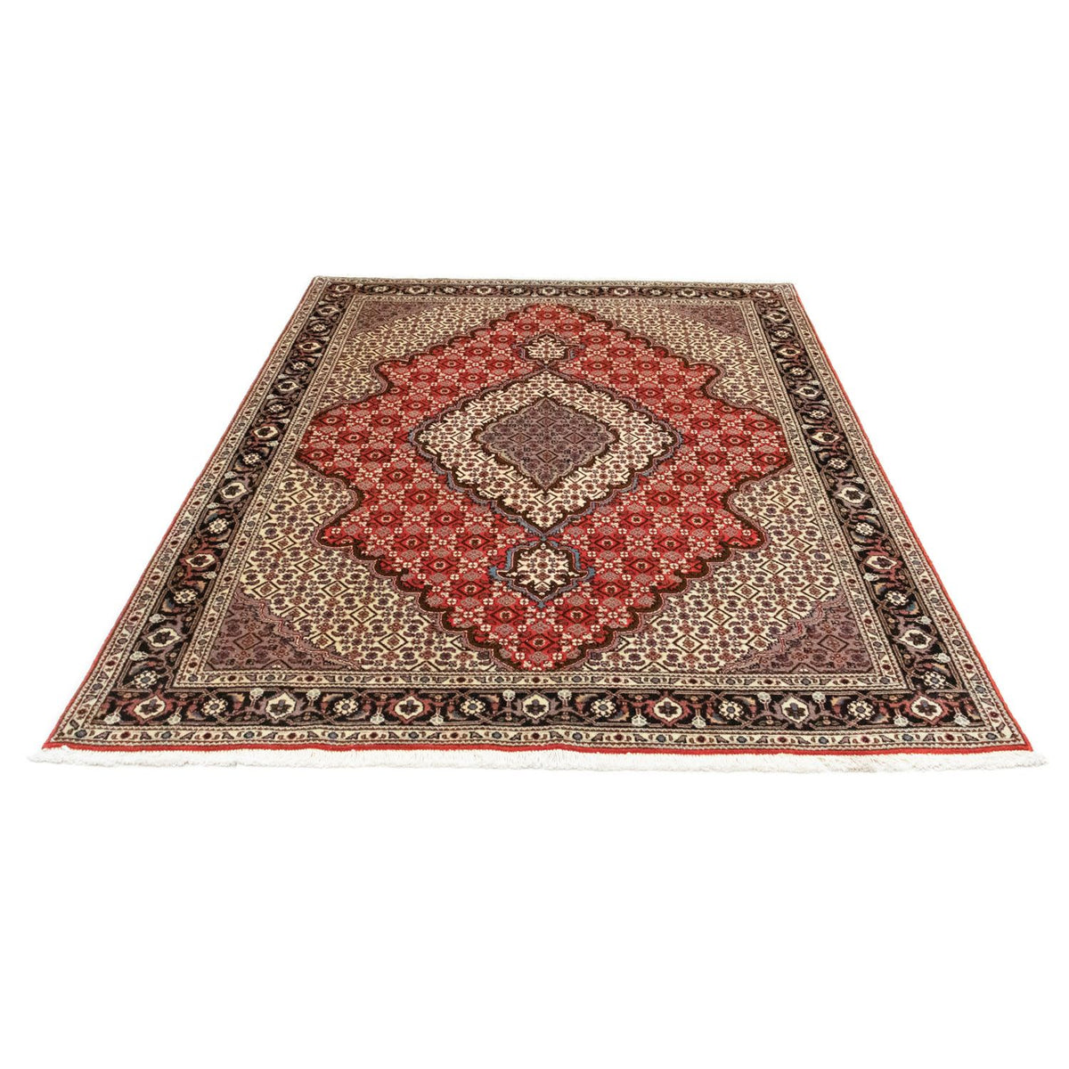 Perzisch tapijt - Tabriz - 205 x 145 cm - roest