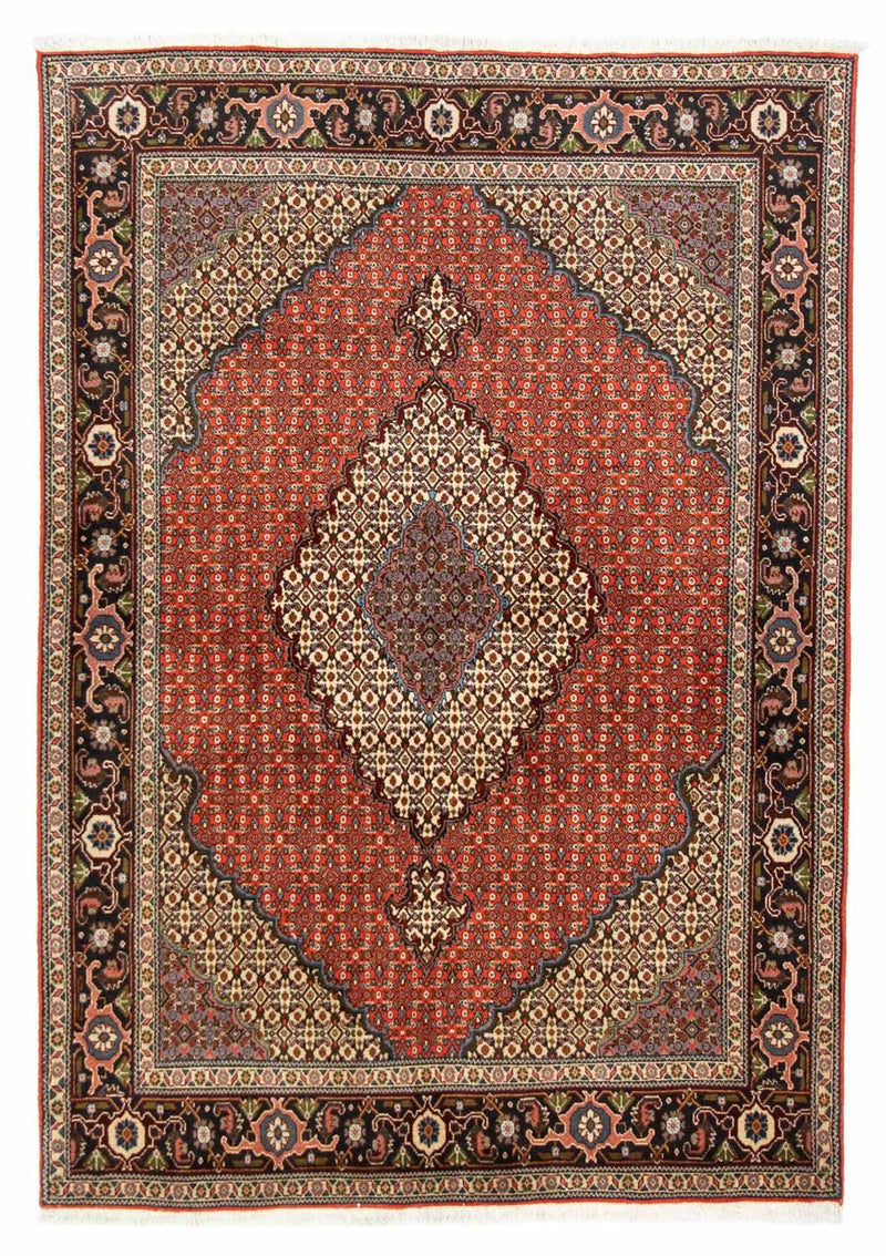 Perzisch tapijt - Tabriz - 208 x 146 cm - licht rood