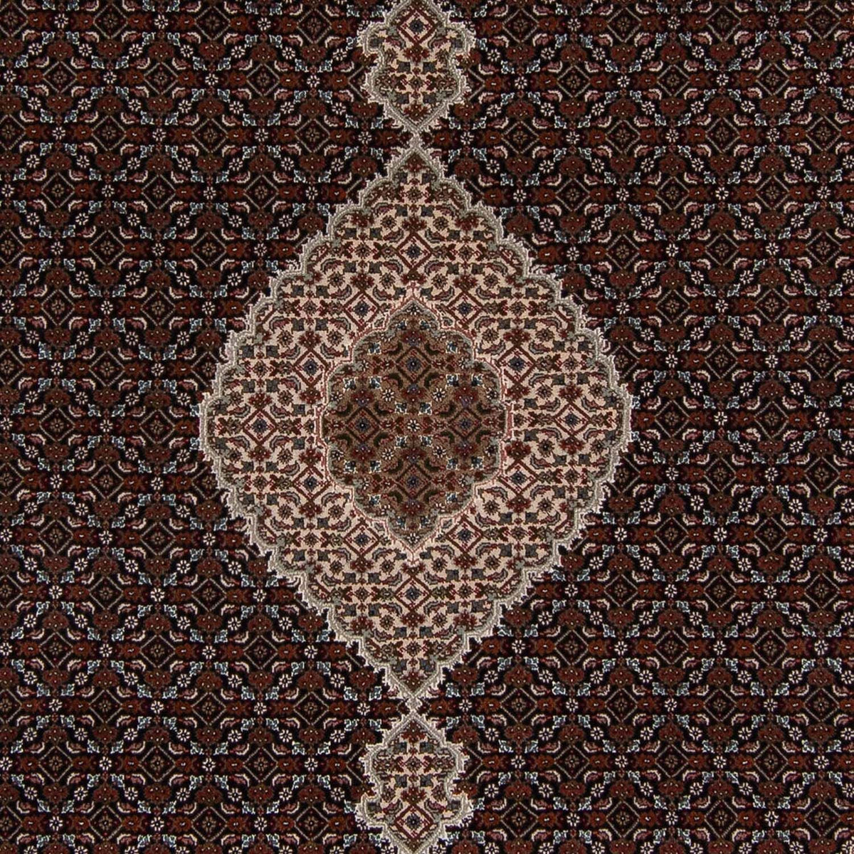 Perzisch tapijt - Tabriz - 253 x 203 cm - donkerblauw