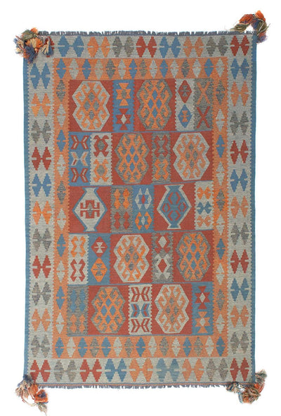 Moderne kilim Tapijt 172x252cm - Wollen tapijt