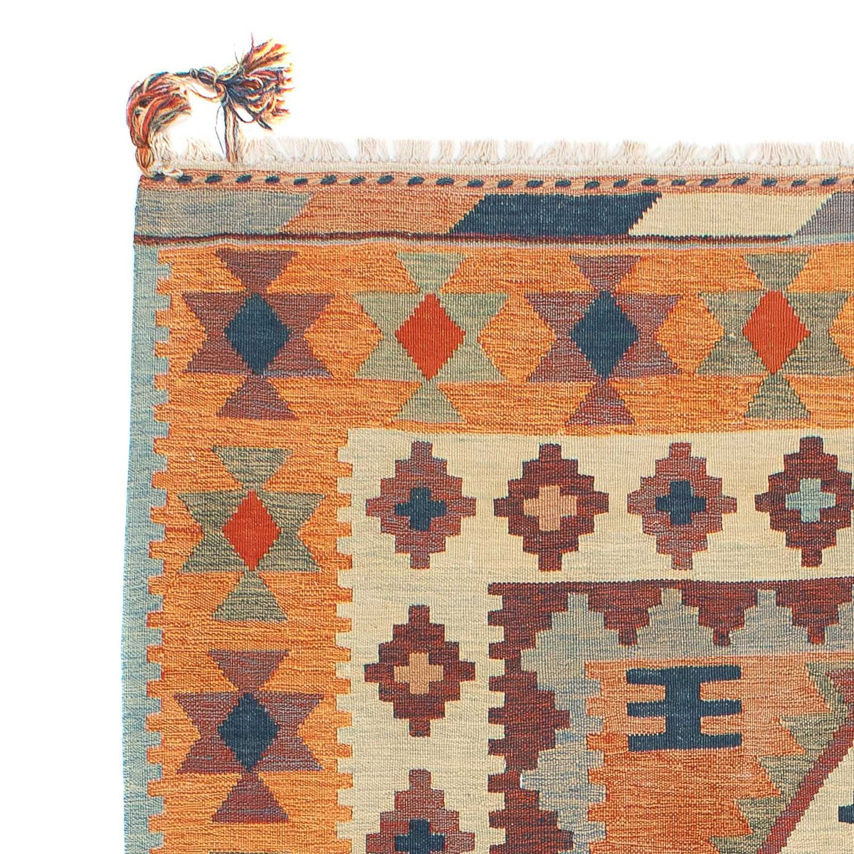 Kelim tapijt - Oosters - 212 x 143 cm - veelkleurig