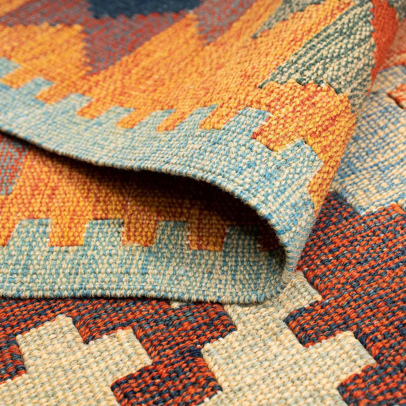 Kelim tapijt - Oosters - 212 x 143 cm - veelkleurig