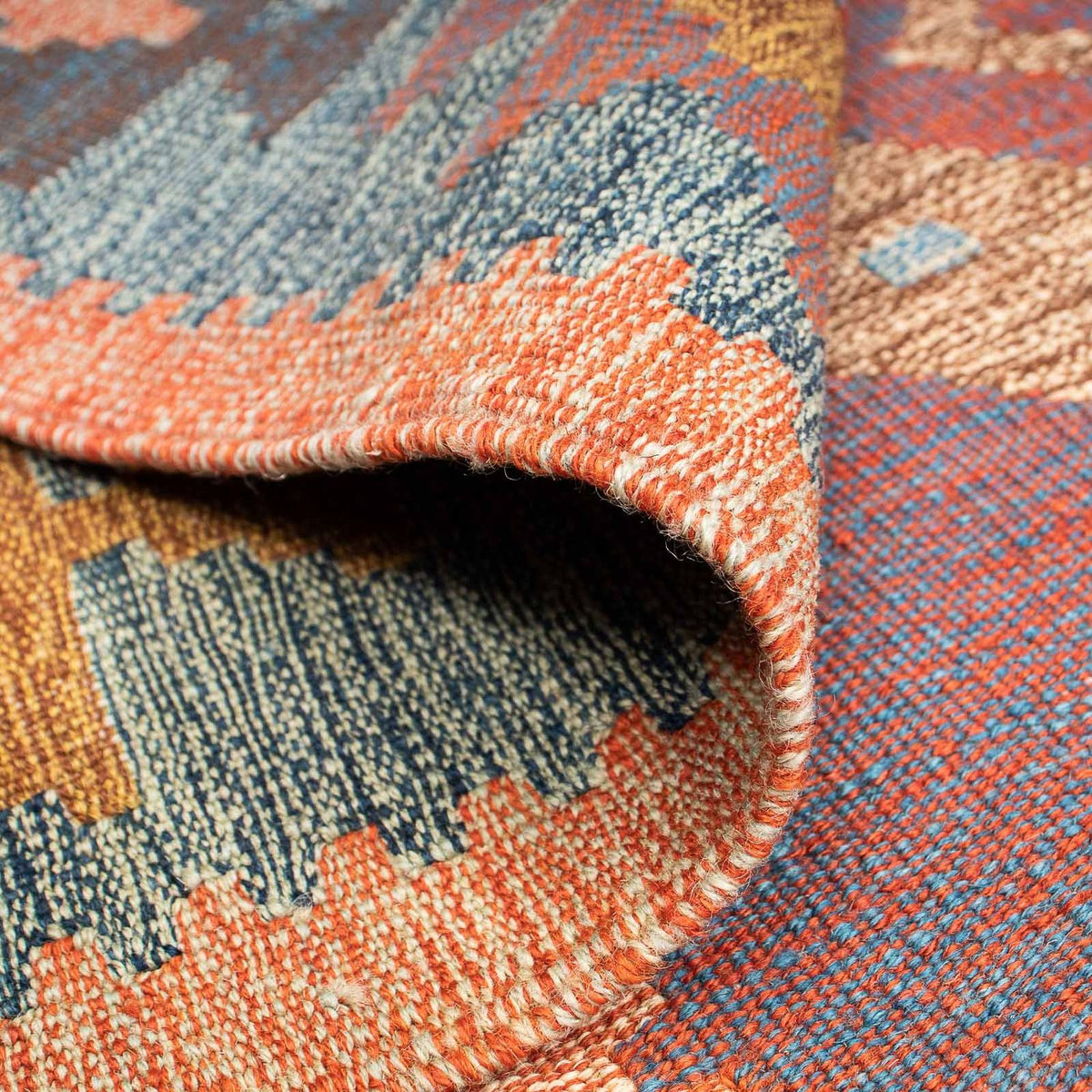 Kelim tapijt - Oosters - 207 x 151 cm - veelkleurig